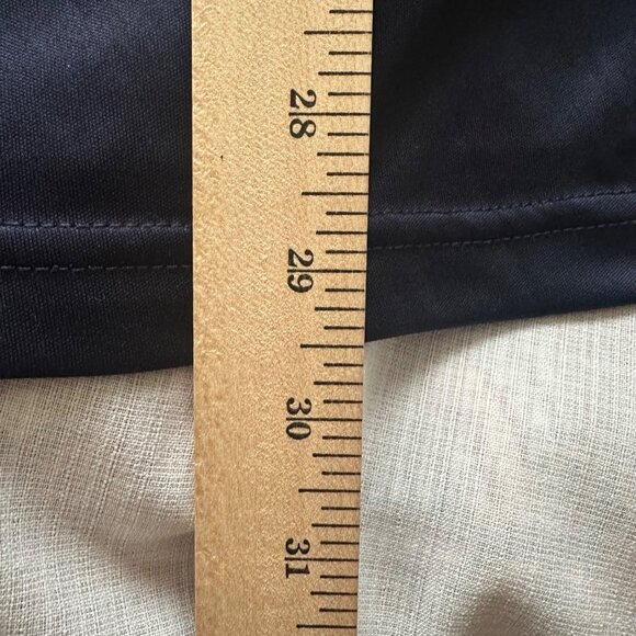 Reebok Mens Blue Long Sleeve 1/4 Zip Performance Top L Soccer Jogging Athleisure - Picture 9 of 9